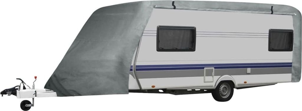 "im Angebot" Wohnwagen-Abdeckung Grau Gr. L - Ganzgaragen CC1402