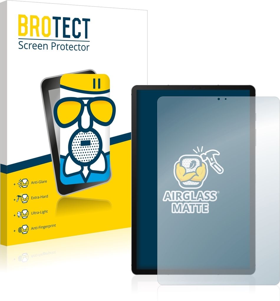 BROTECT Entspiegelungs Schutzglas für Samsung Galaxy Tab S6 2020 Schutzfolie Panzer Folie Glas Display Schutz matt