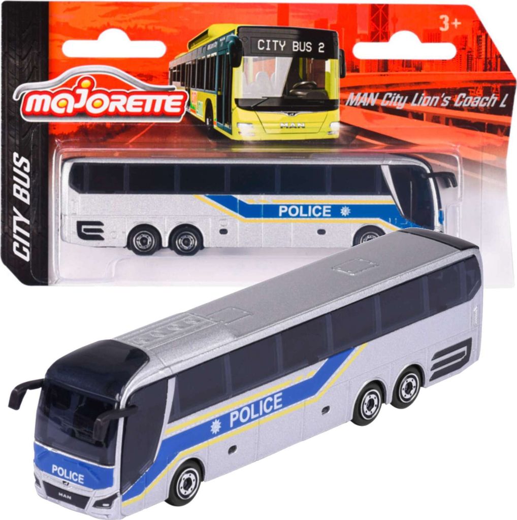 MAN Lion's City C Grau Polizeibus Immagine del prodotto 