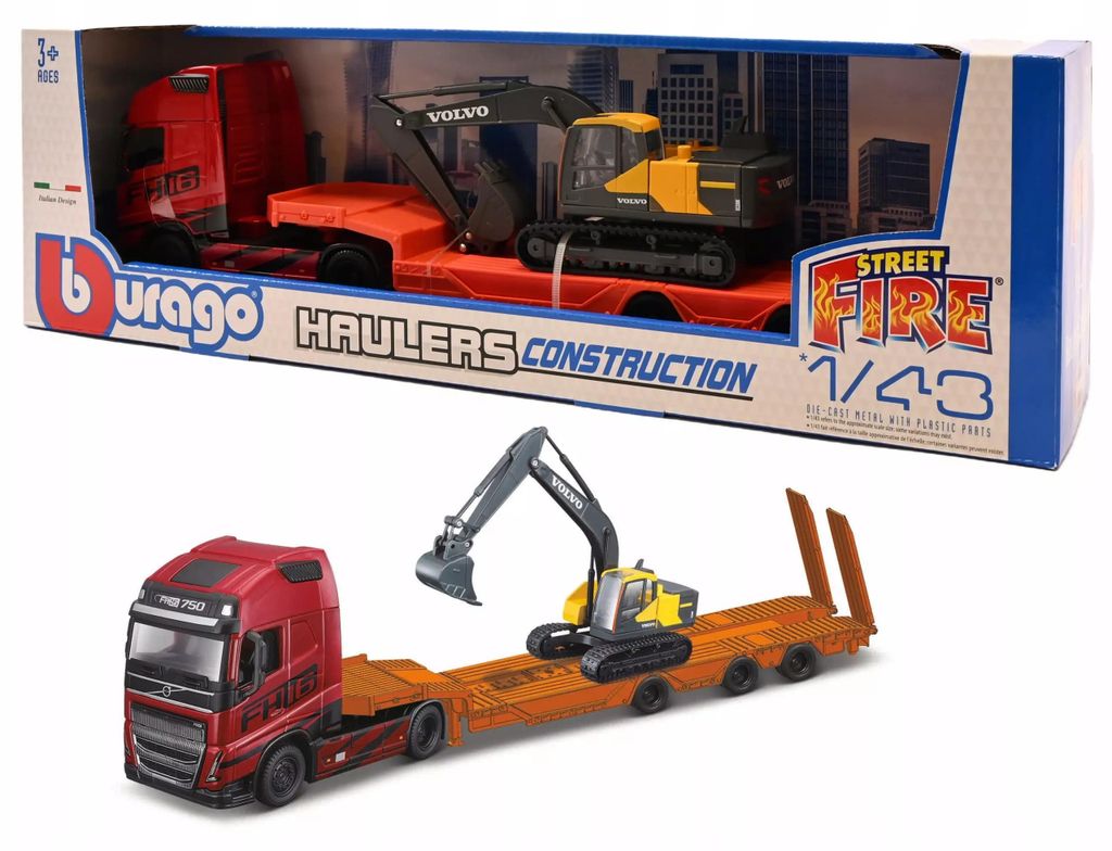 Volvo Fh16 Camion Remorque Excavateur Sur Chenilles Volvo Image du produit 