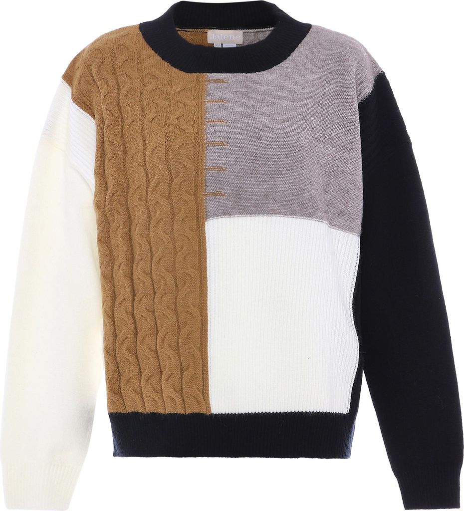 Jalene damen pullover - multicolor, M/L