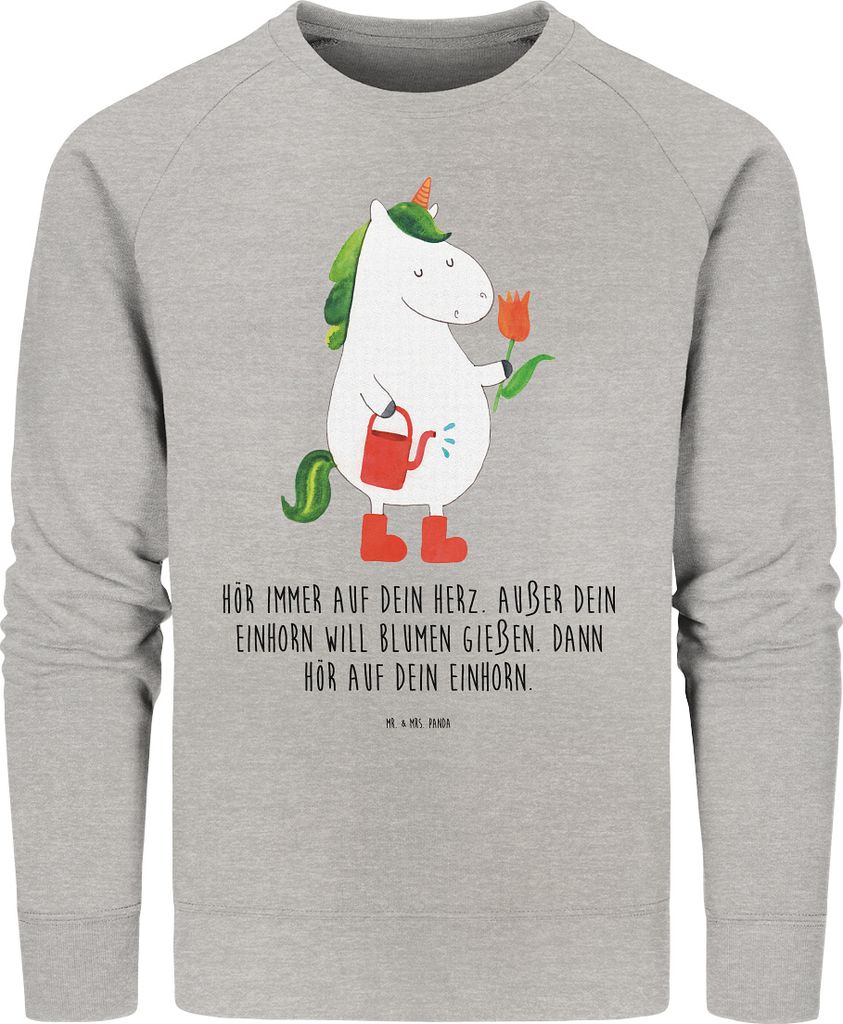 Mr. & Mrs. Panda Bio Baumwoll Pullover Einhorn Gärtner Produktbild 