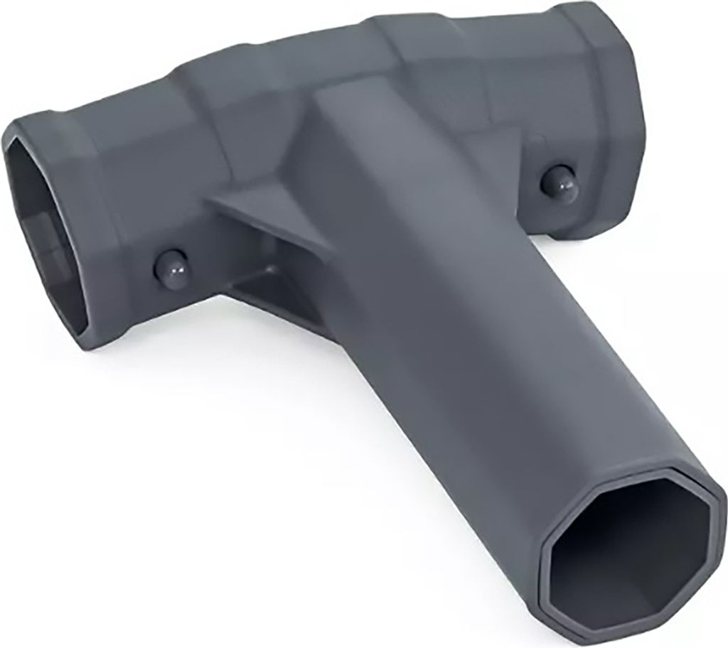 Bestway Ersatzteil T-Verbinder (grau/ClickConnect System ) für ausgewählte Bestway APX 365 Pools, rund