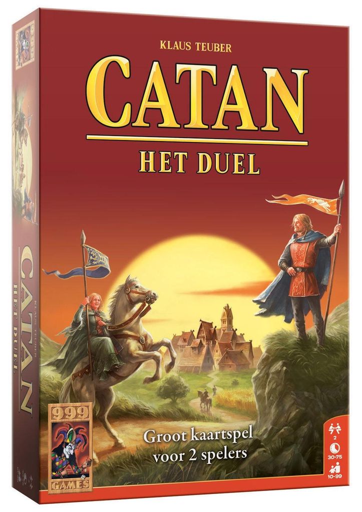 999Games Catan Het Duel Card -Spiel