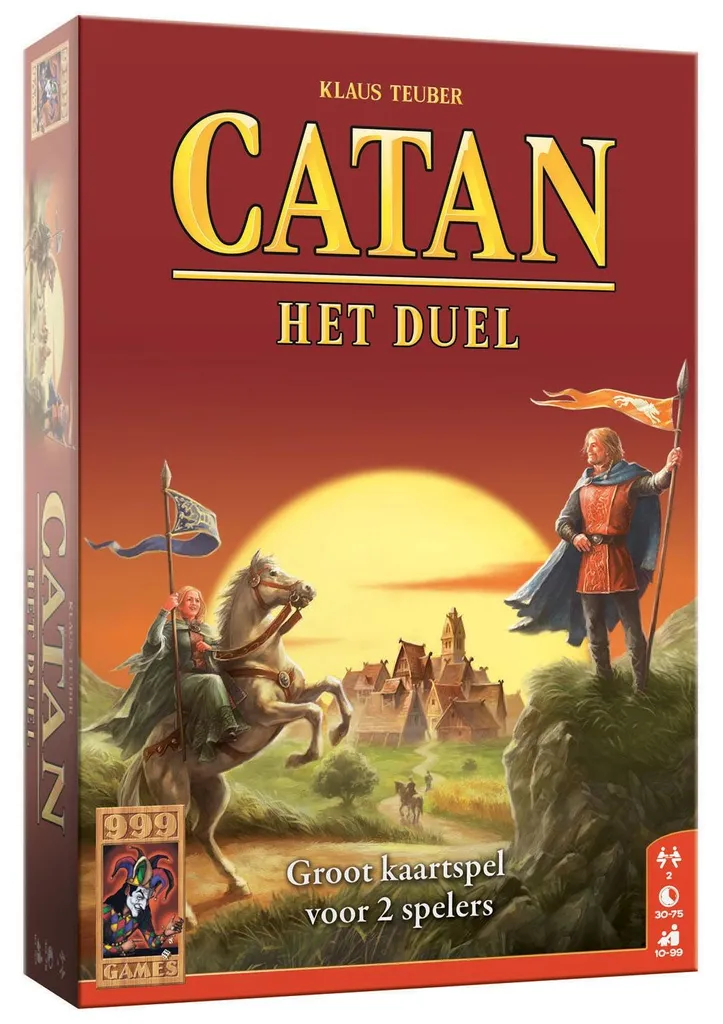 Jeu de Société Catan Het Duel : Le Jeu de Cartes 999Games Stratégique