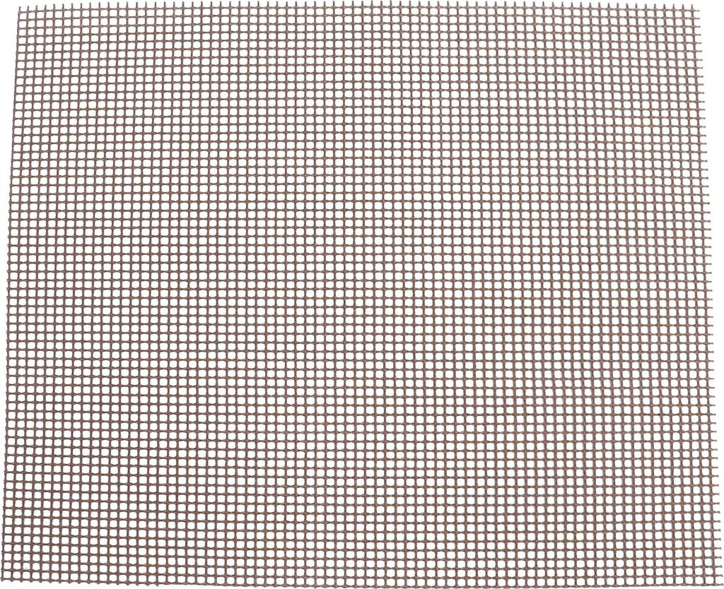 Lebensmittelechte, antihaftbeschichtete Grillmatte, multifunktional, für den Grill im Freien (Braun, 33 x 40 cm)