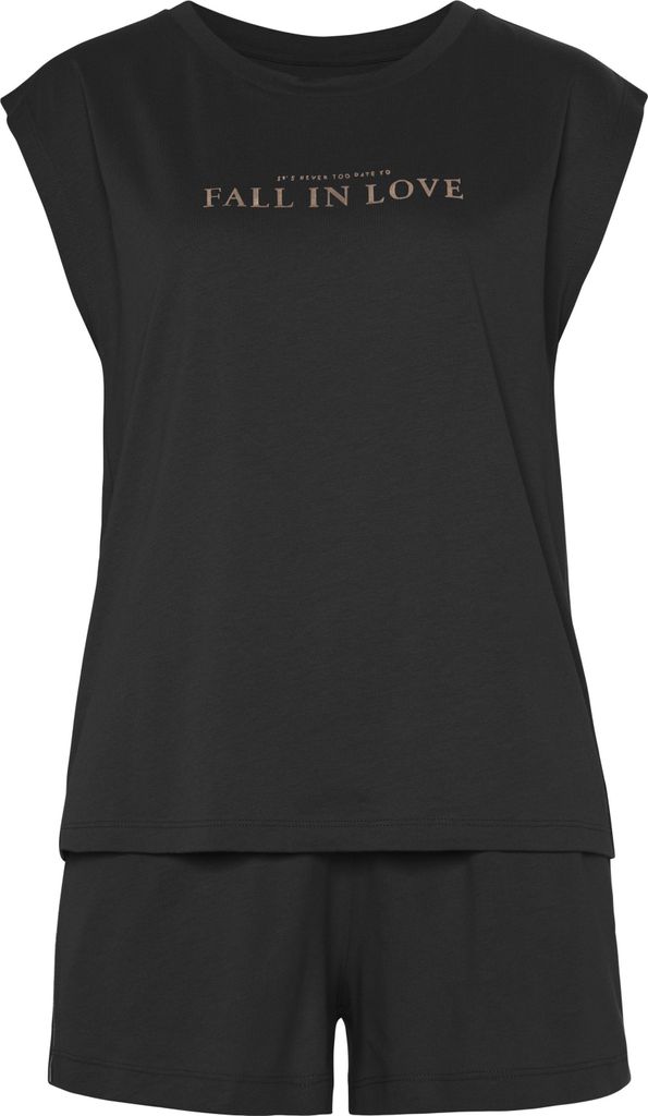 Vivance Dreams Shorty 2 -teilig schwarz Größe 32/34
