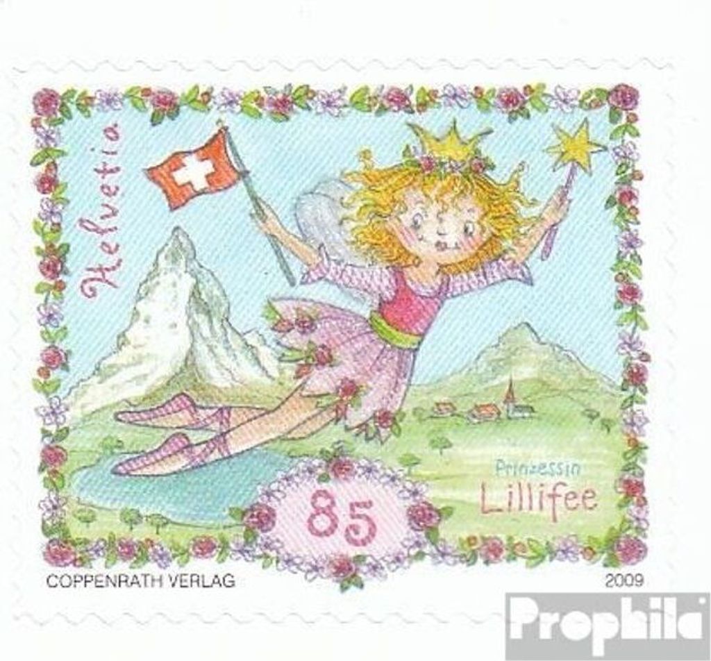 Briefmarken Schweiz 2009 Mi 2121 (kompl.Ausg.) gestempelt Prinzessin Lillifee
