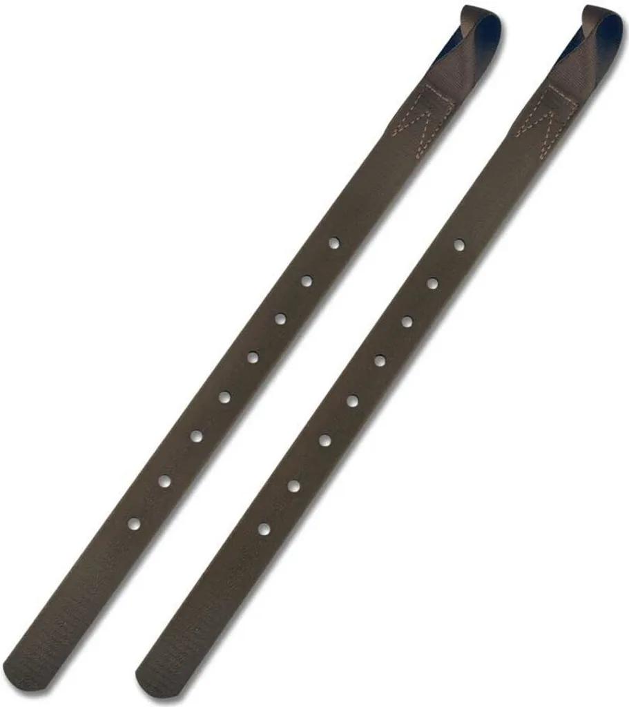Sangles Quick-Change synthétiques marron : fini les réglages de selle lents