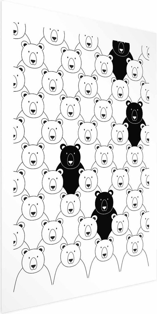 Posterpapier Poster - Stranger in the Flock 40x60 cm Für Kinder g-A-0152-ao-a