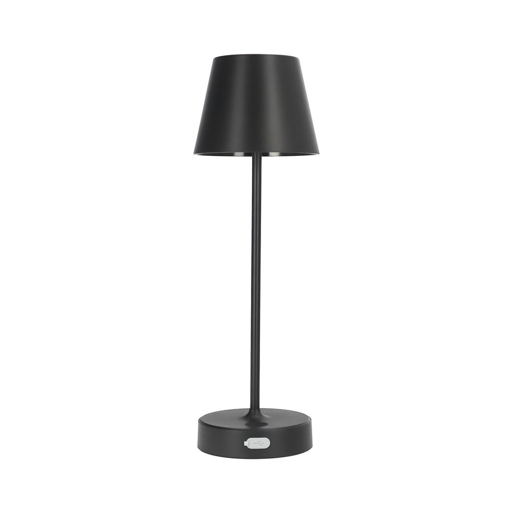 NELI Lampada da tavolo LED 2,7W, CCT, nera con batteria Immagine del prodotto 