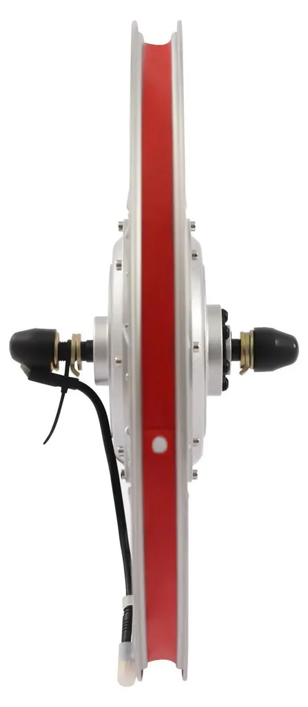 Kit vélo électrique moteur brushless robuste argent matériaux durables - 4