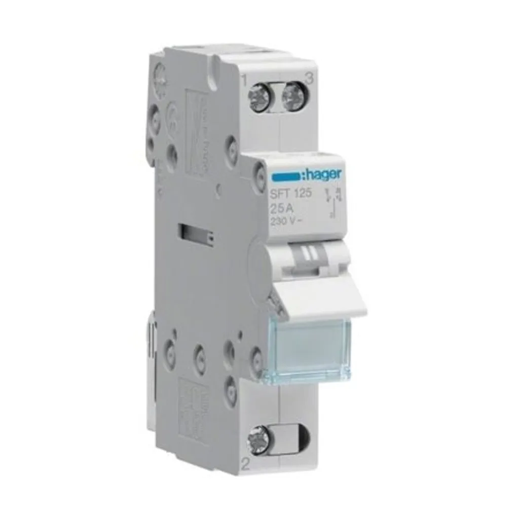 Commutateur Hager SFT140 40A type I-0-II avec commande manuelle 1P