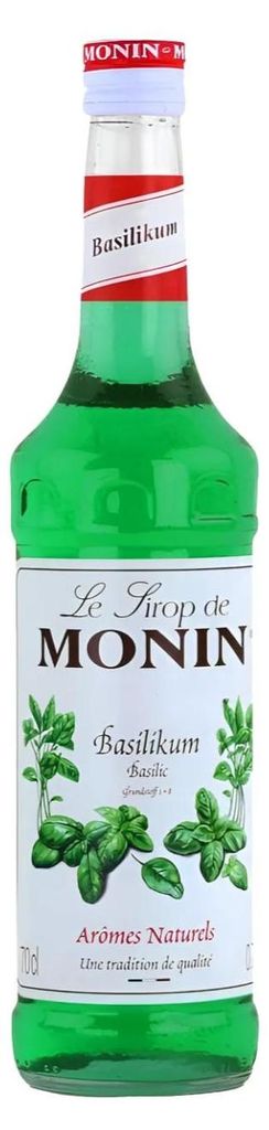 Monin Basilikum Sirup Vol. 0.7L Produktbild 