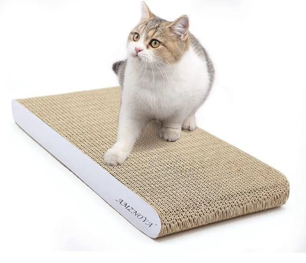 Lit pour chat en carton design - Couchage écologique 7 coloris Taille L