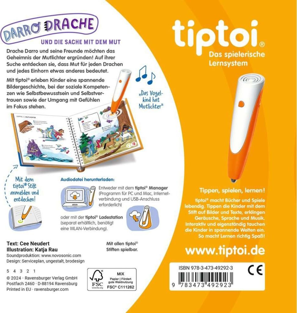 tiptoi® Darro Drache und die Sache mit dem Mut Produktbild 3