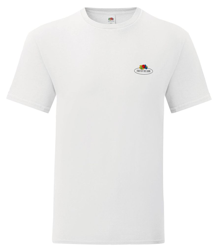 Fruit of the Loom Iconic 150 T-Shirt mit Vintage-Logo auf Produktbild 
