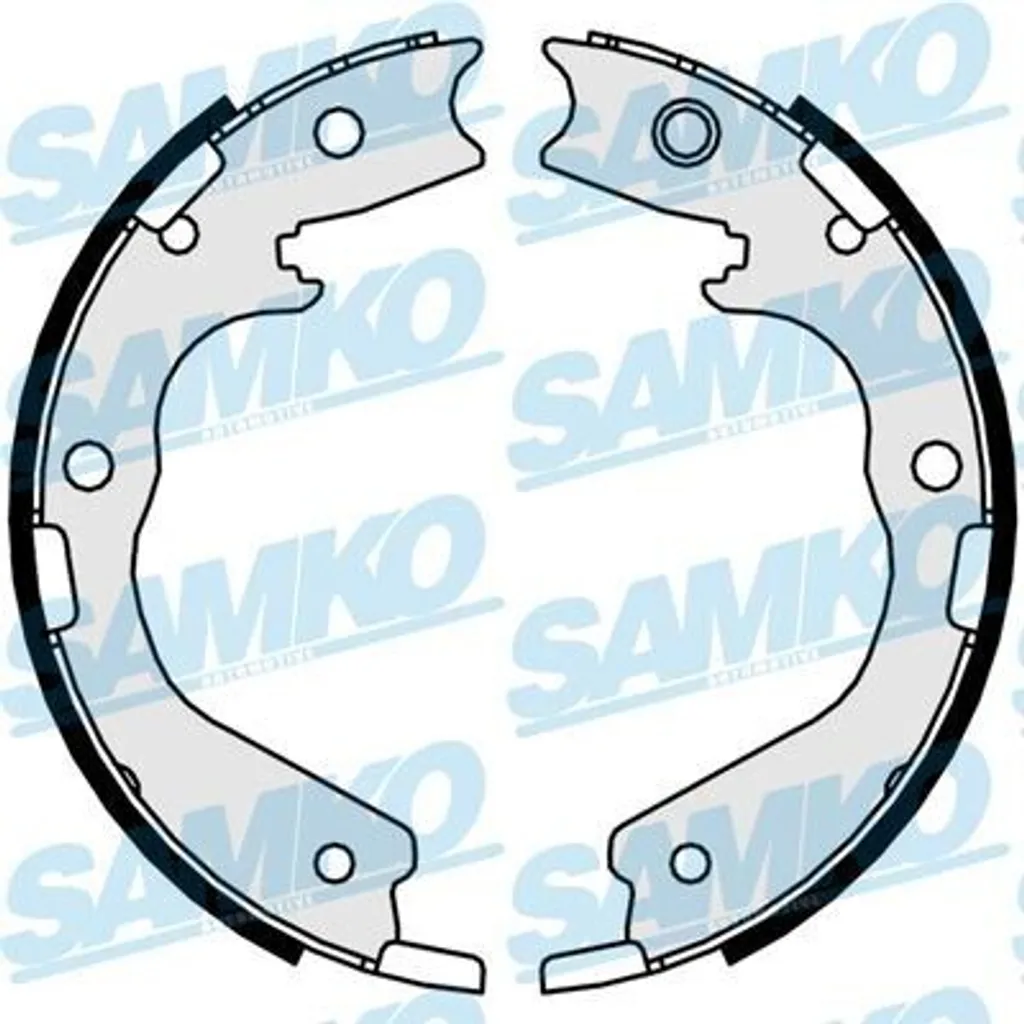 Kit frein à main SAMKO 81078 de 210mm pour HONDA HORIZON VUS robuste
