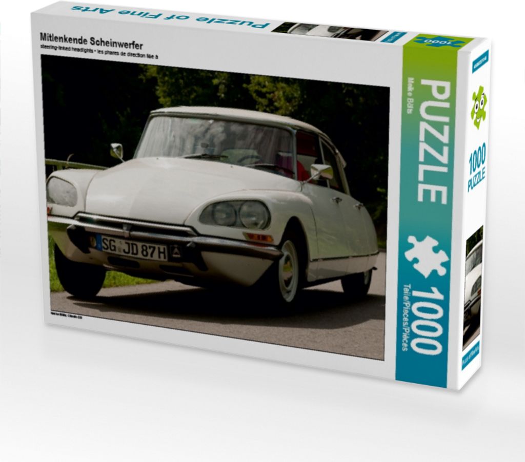 Calvendo Mitlenkende Scheinwerfer 1000 Teile Puzzle quer 640x480mm, Bölts Meike; 7314983