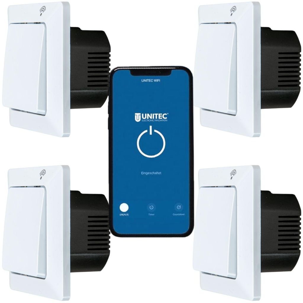 Set di 4 interruttori Wi-Fi con modulo Immagine del prodotto 