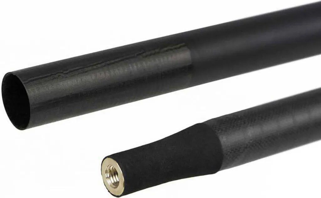 Manche d'épuisette de compétition Matrix Ethos XR Power Argent 4m50