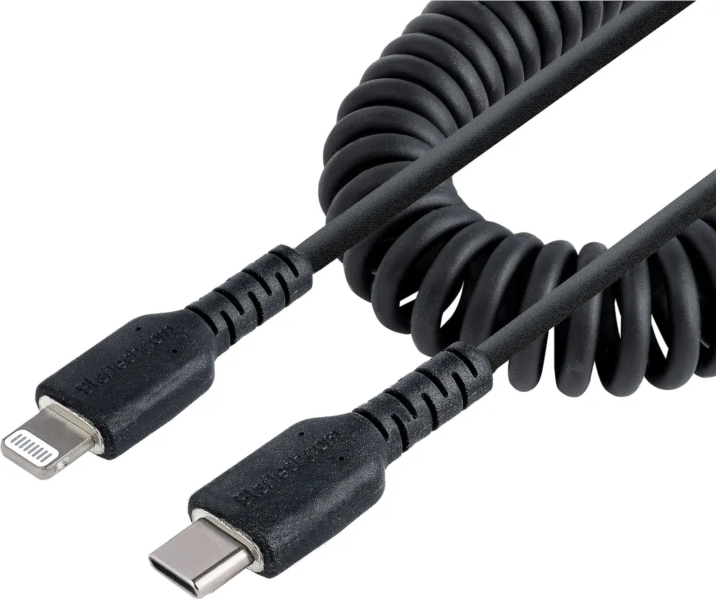Câble USB C vers Lightning anti-nœud 50cm - Supprime le désordre du bureau