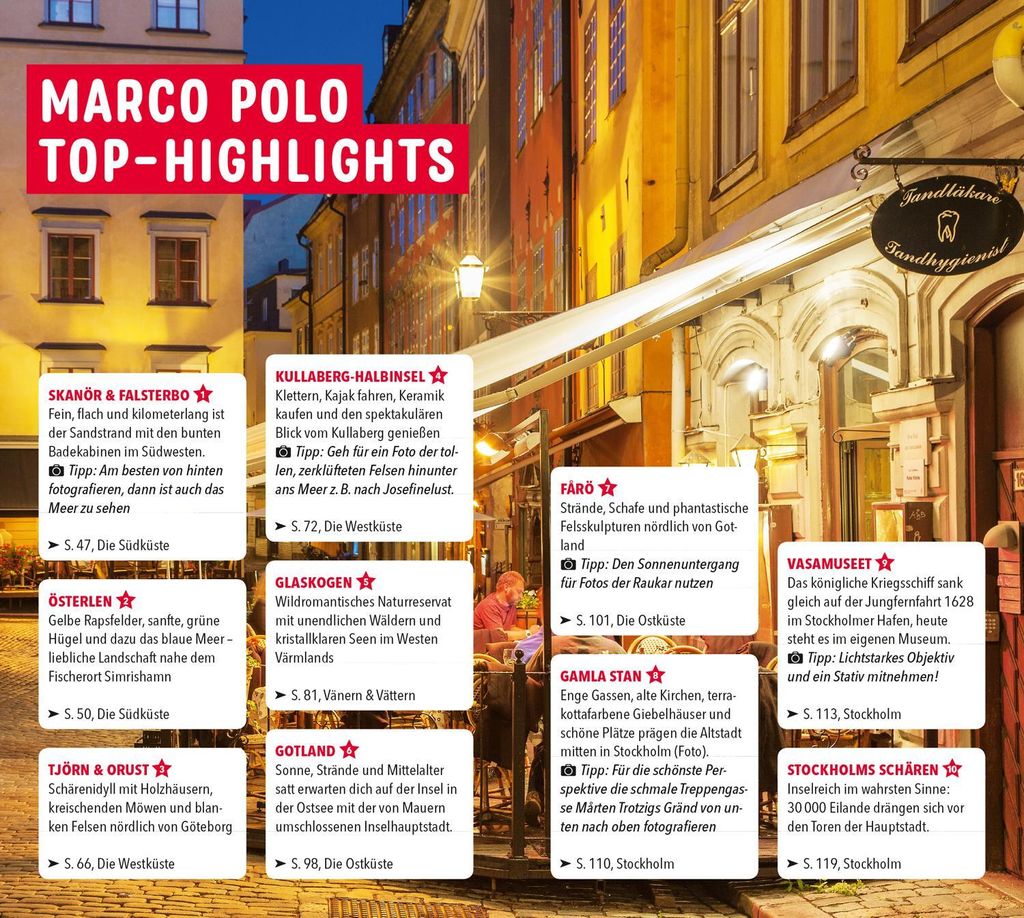 MARCO POLO Reiseführer Südschweden, Stockholm