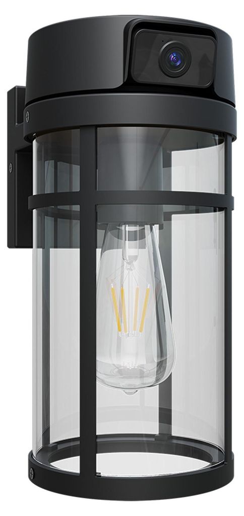 Tiqvi Außenwandlampe mit Kamera und Bewegungssensor Full HD Produktbild 