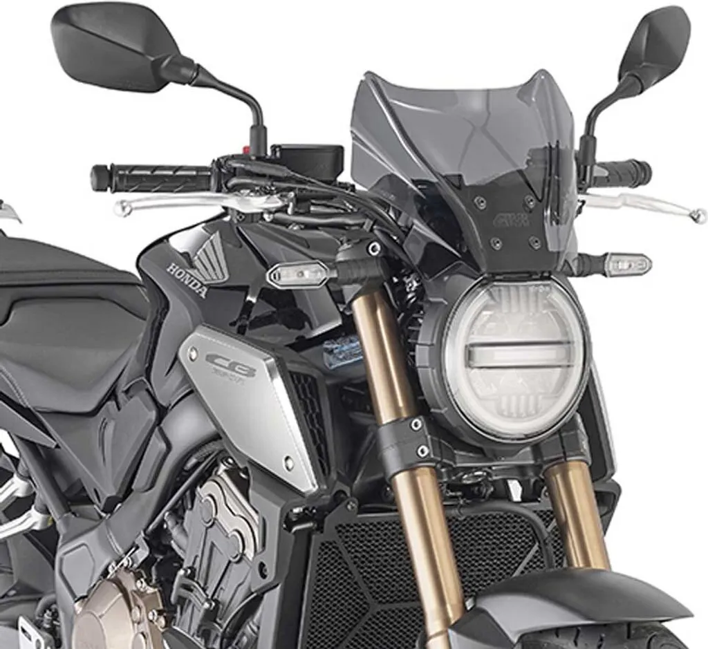 Cupolino Givi 1173S Fumè: Stile e Protezione per Benelli 502C e Honda