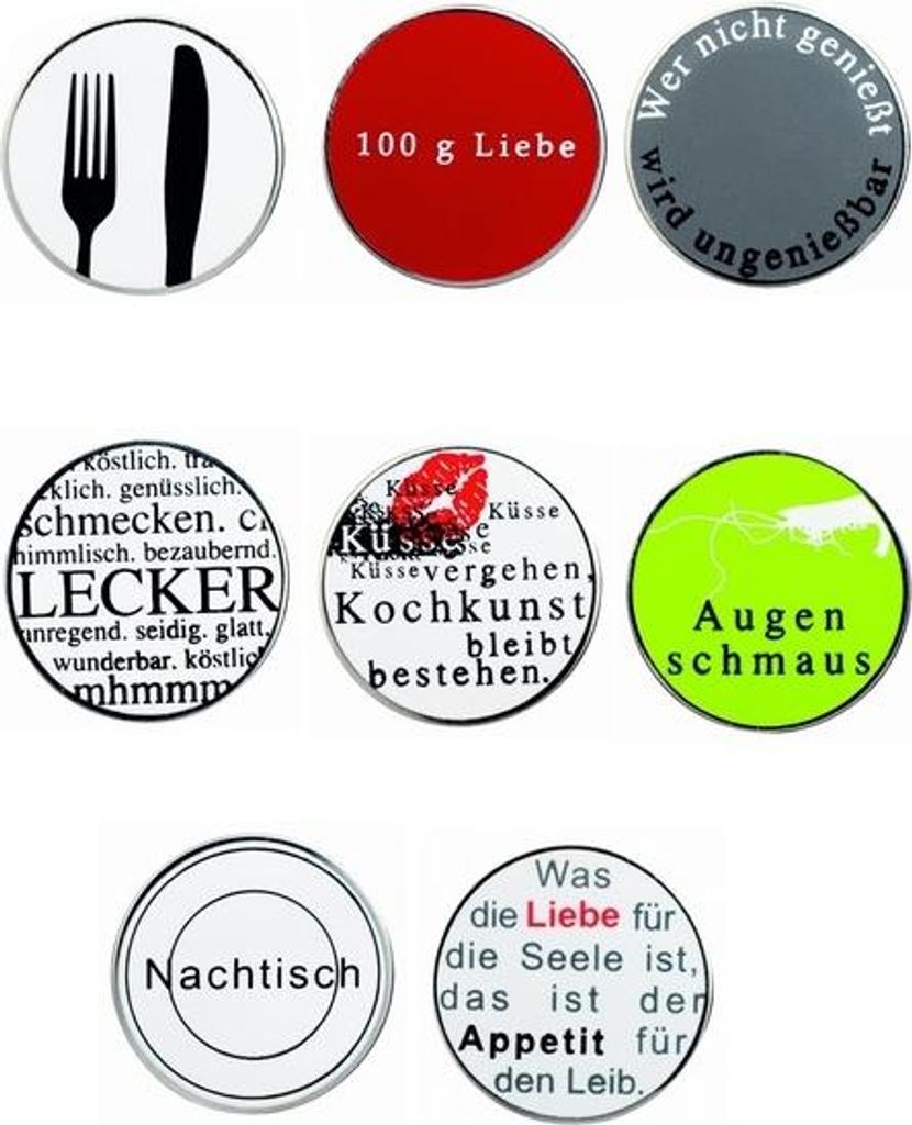 Räder Design Gourmetpins, 8er Set, kleine Spieße für Vorspeisen und Fingerfood