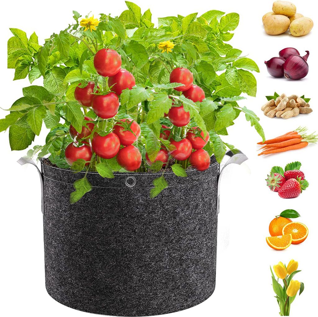 1ks Látkový hrnec 7 galonů na výsadbu brambor Tomato Tub Obrázek produktu 