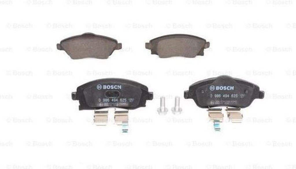 Bremsbelagsatz, Scheibenbremse BOSCH 0 986 494 625