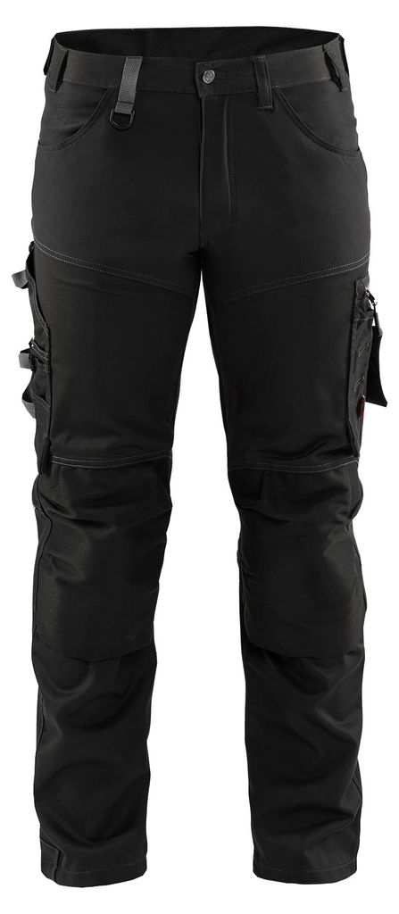 Blakläder Handwerker Arbeitshose mit Stretch 1799, Farbe:Schwarz, Größe:D124