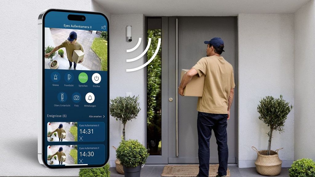BOSCH Überwachungskamera 8750001469, Outdoor, silber Produktbild 8