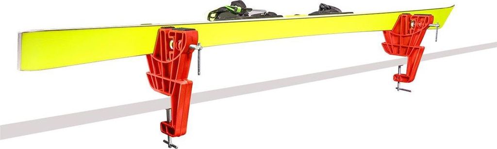 RaceWax SkinRocks Ski Vise Racing Ski Spanner Pro Plus World Cup Skihalterung Gelb