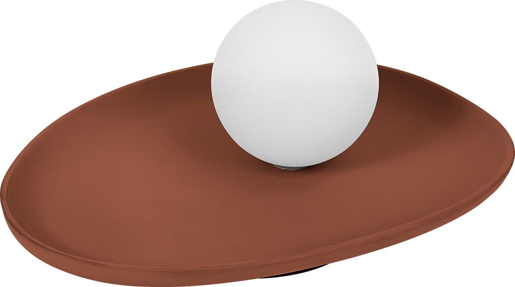 OSRAM Decor Clay Nest Tischleuchte, 1xG9, nicht dimmbar, IP20, Ton, braun