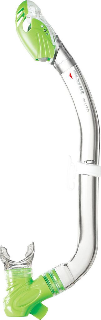 Mares Kinder Schnorchel Pluto - DryTop und Ventil, Farbe:grün