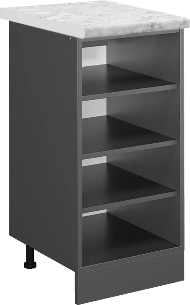 Vicco Scaffale da cucina R-Line, , Antracite/Antracite