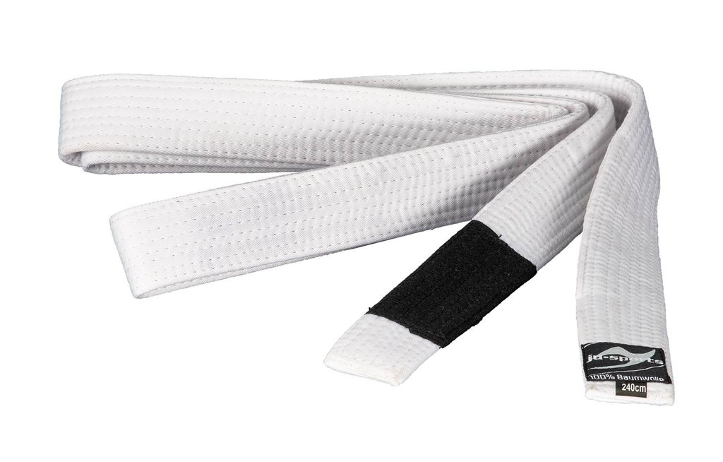 BJJ Gürtel Weiß 300cm – Robuster Jiu Jitsu Gürtel aus Produktbild 