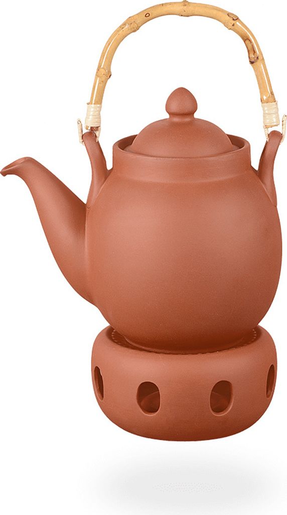 Tenno Teeset / Teekanne 1,6 liter mit Sieb und Stövchen aus Produktbild 