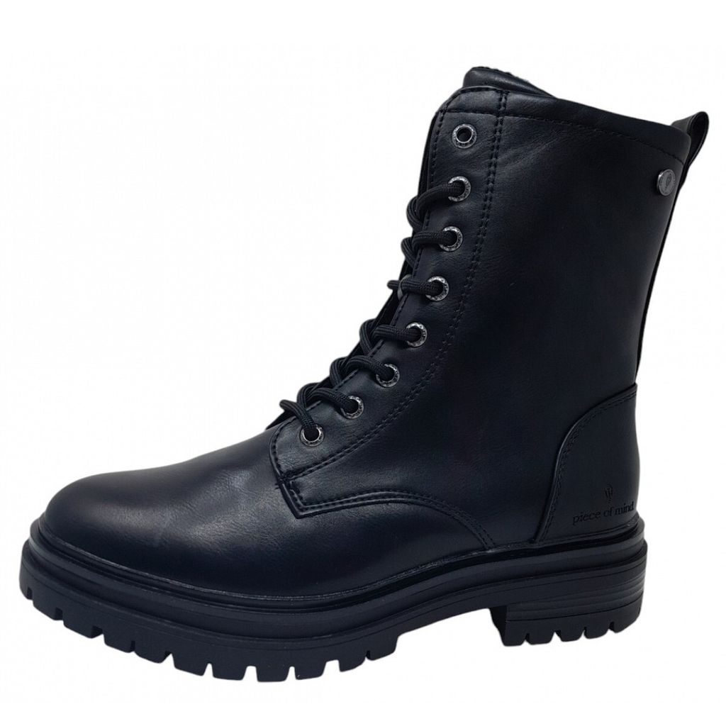 Jane Klain Schnürstiefel Schwarz in Gr. 40