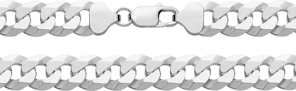 Funkelndes Feuer 925 Sterling Silber Herren - Armband - 22cm*12mm, 22 Gramm; TRS24758