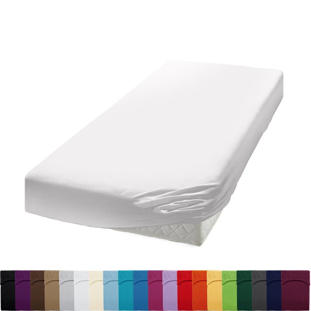 JERSEY KINDER Spannbettlaken 70x140cm Kinderlaken Produktbild 3