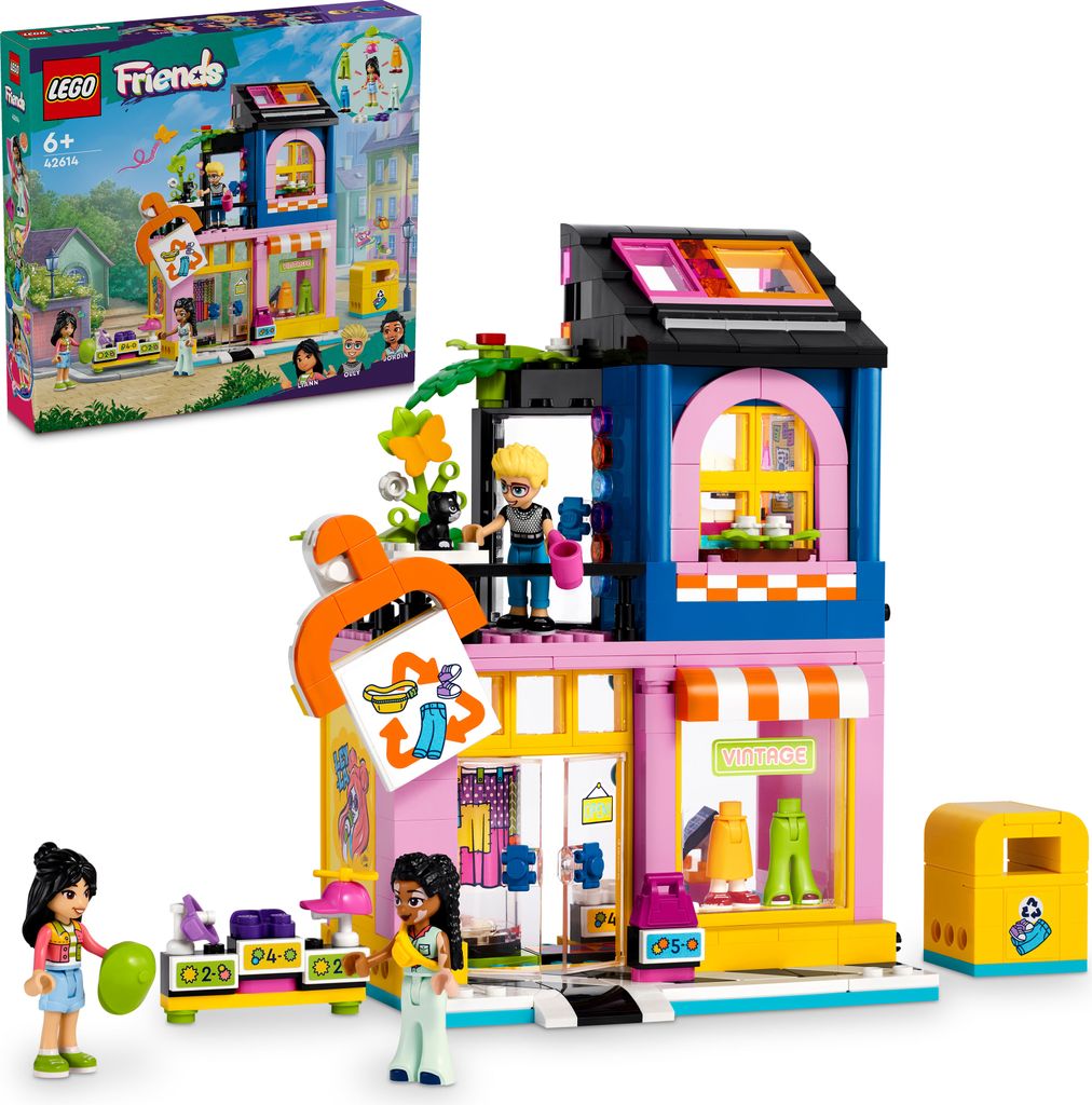 LEGO® Friends 42614 Magasin de mode vintage Image du produit 