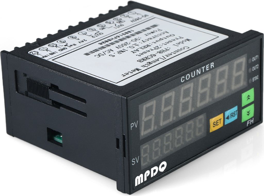 Compteur numérique multifonctionnel à double affichage par Image du produit 