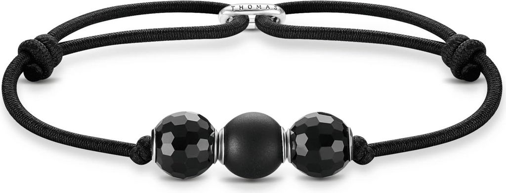 Thomas Sabo Armband Bead schwarz A2077-811-11-L22V