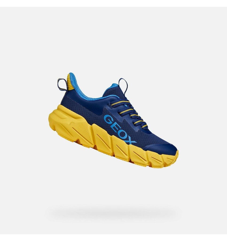 Geox Dunkelblaue Flexyper Fast Sneaker für Jungen 30