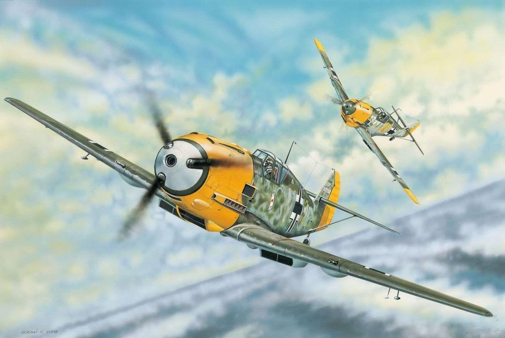 Trumpeter Messerschmitt Bf 109E-3 1:32, 02288 Produktbild 