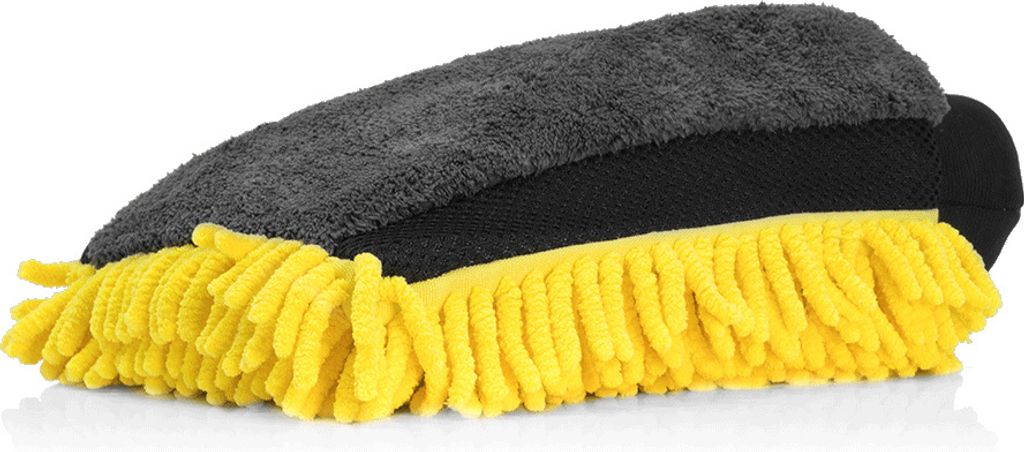 Nuke Guys - 3 Way Wonder - Mikrofaser Waschandschuh gelb