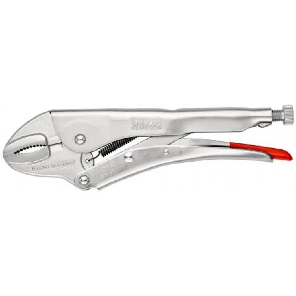 Pince-étau de serrage Knipex 250mm avec mors robustes 41 04 250 SB
